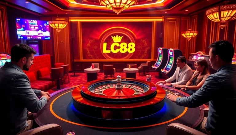 Engage in thrilling gameplay and community chats at lc88 bio casino.