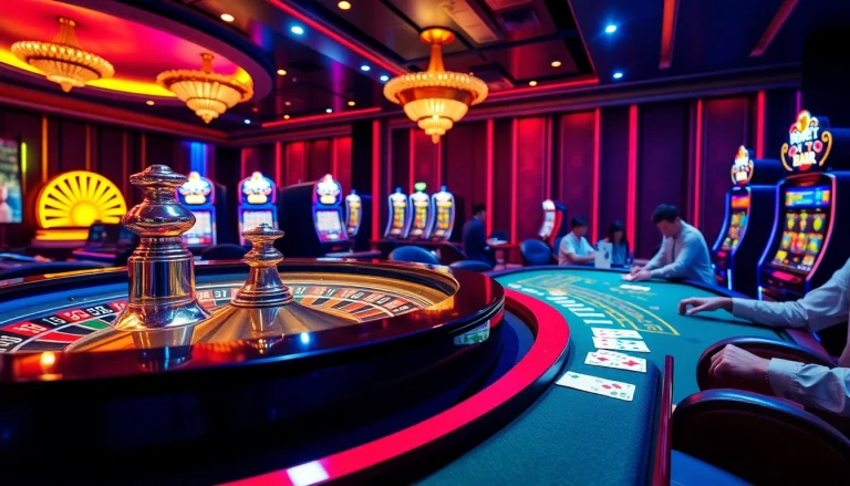 Players engaging in thrilling games at C54's premier online casino c54.gb.net, highlighting excitement and luxury.