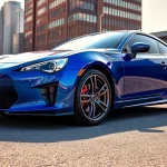 Showcase of PPF Chattanooga on a vehicle highlighting its sleek finish and modern urban backdrop.